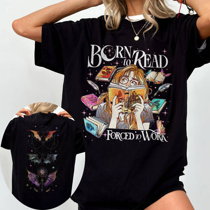 Born to Read Comfort Colors T-Shirt – ACOTAR Fantasy Book Lover Tee