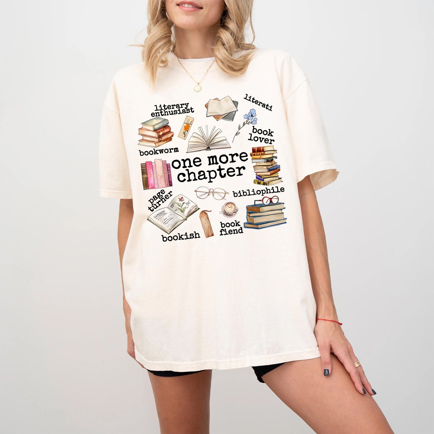 One More Chapter Comfort Colors Graphic Tee