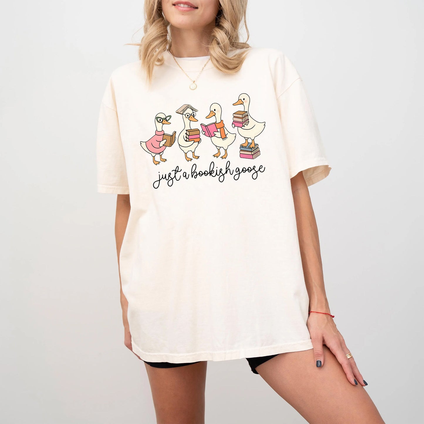 Bookish Goose Squad Comfort Colors T-Shirt