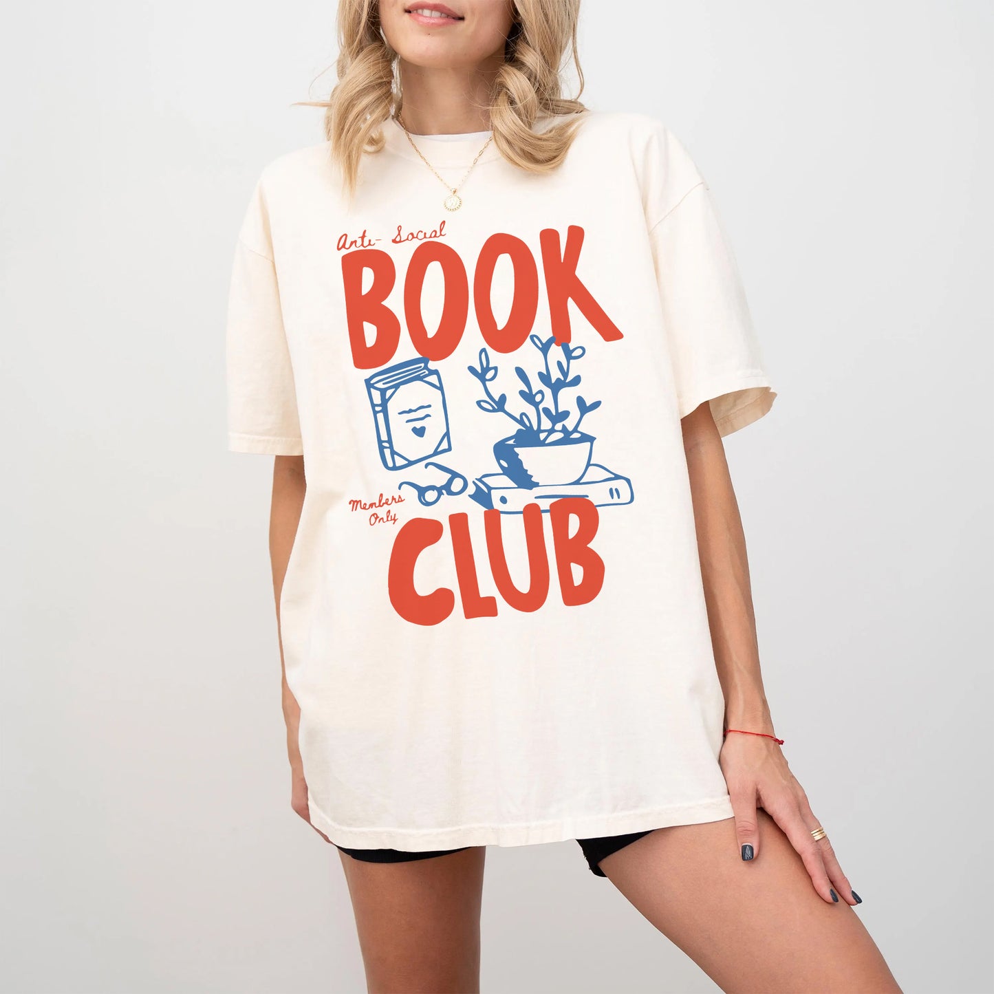 Anti-Social Book Club Comfort Colors Graphic Tee
