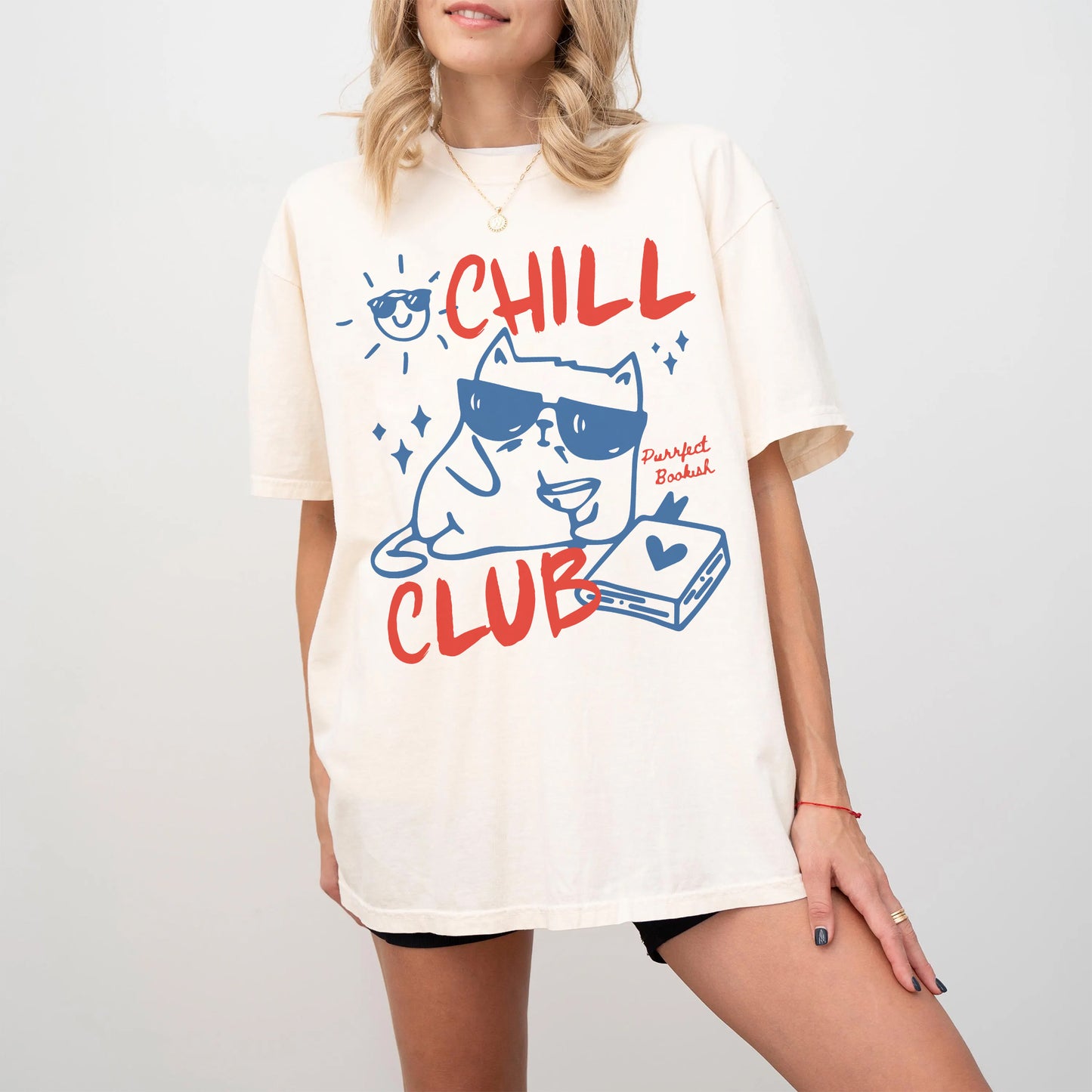 Chill Club Comfort Colors Graphic Tee