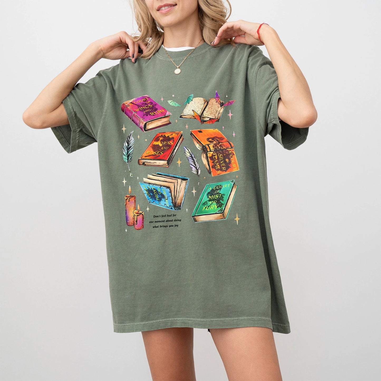 ACOTAR Series Comfort Colors T-Shirt – Book Lover Fantasy Graphic Tee