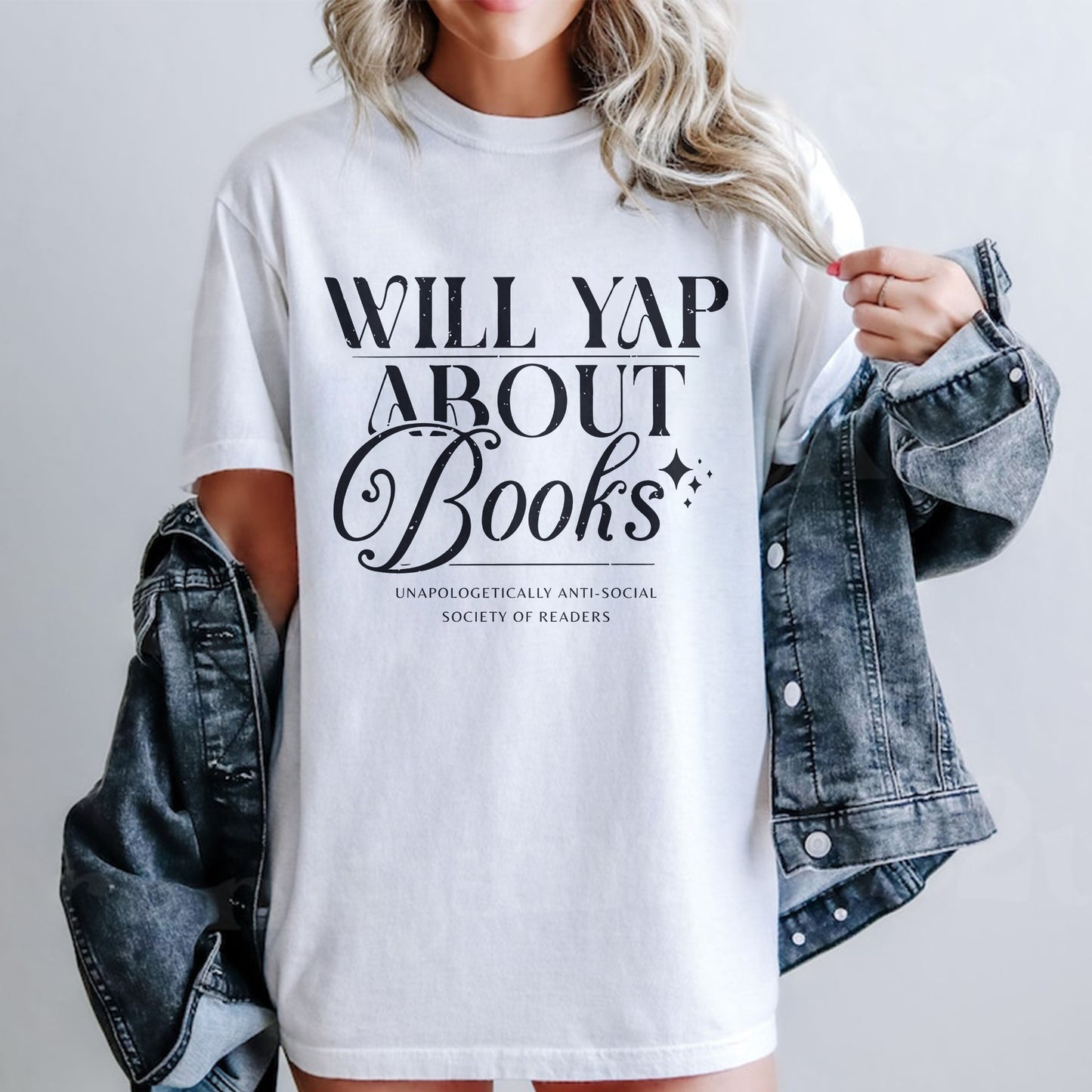 Yap About Books Comfort Colors T-Shirt
