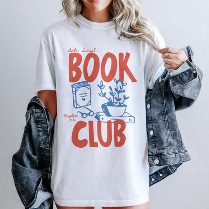Anti-Social Book Club Comfort Colors Graphic Tee