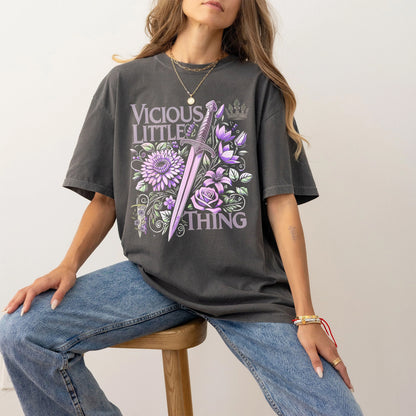 Vicious but Pretty Tee – Dark Fantasy Comfort Shirt