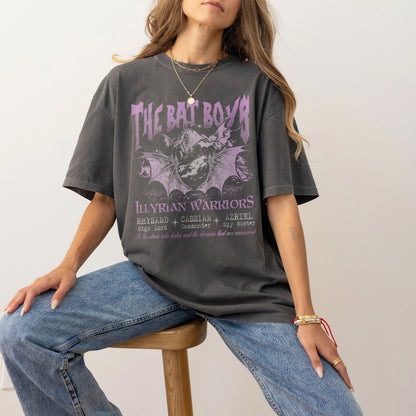 The Bat Boys Comfort Colors T-Shirt – ACOTAR Illyrian Warriors Tee