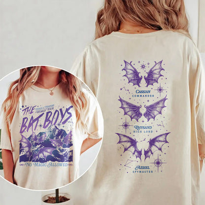 The Bat Boys World Tour Comfort Colors T-Shirt – Wings & Weapons Edition