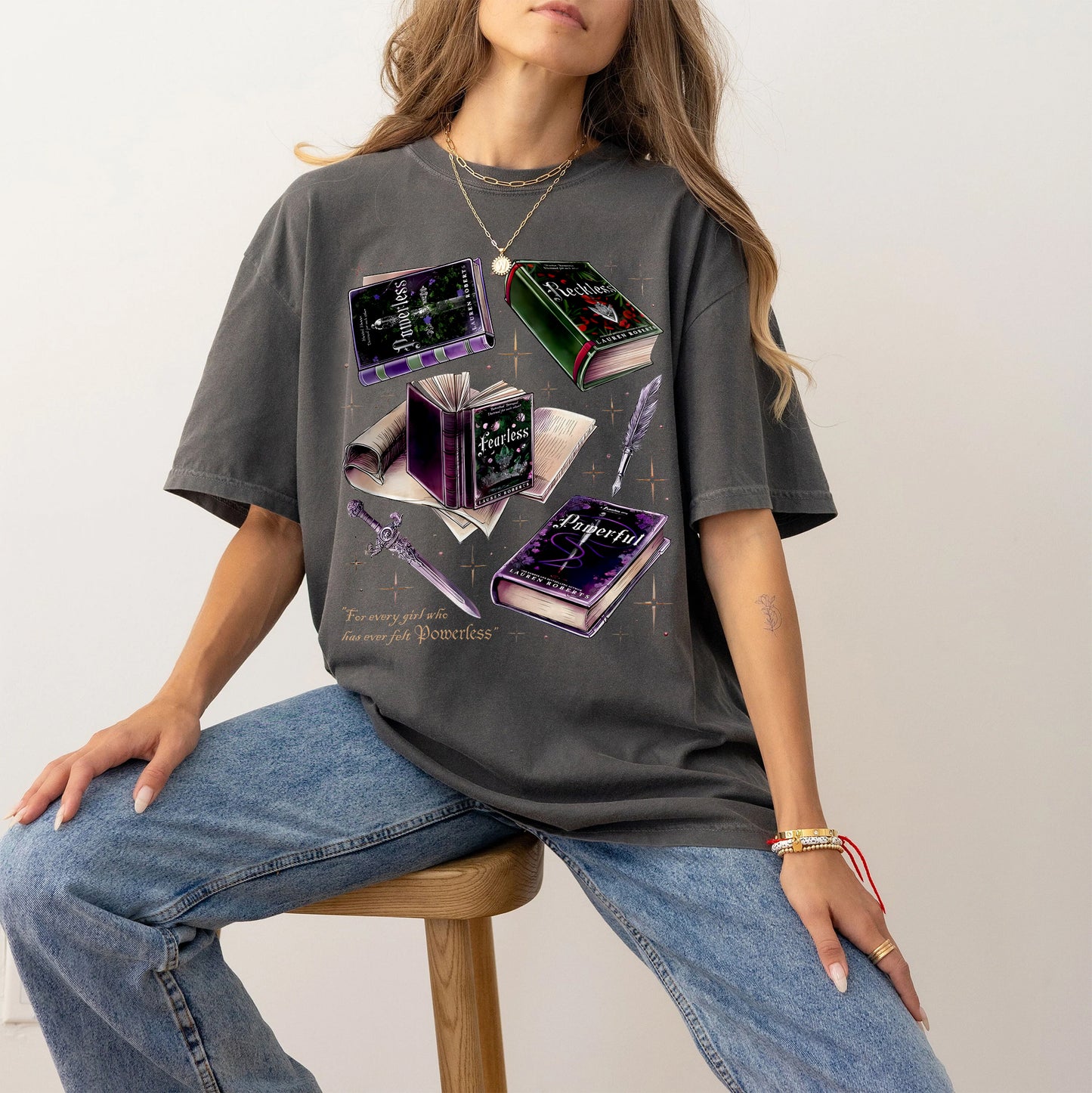 Powerless Book Series Comfort Colors Graphic Tee