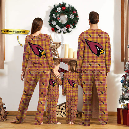 Arizona Cardinals Pajamas Custom Your Name 2026 Versions, Christmas Gift EHIVM-62587