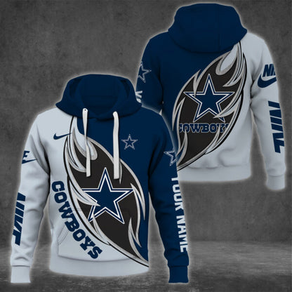 Dallas Cowboys Combo Hoodie And Sweatpants Custom Name, Gift For Sport EHIVM-62743