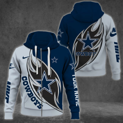 Dallas Cowboys Combo Hoodie And Sweatpants Custom Name, Gift For Sport EHIVM-62743