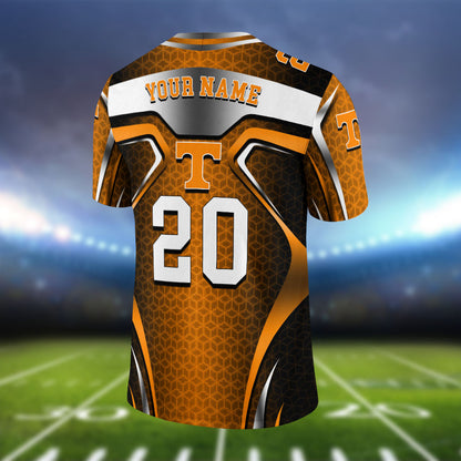 Tennessee Volunteers Vneck Football Jersey Personalized Your Name And Number, Football Jersey For Football Lovers ETHY-0102275