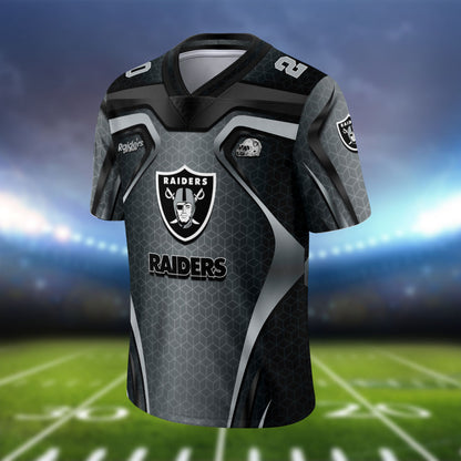 Las Vegas Raiders Vneck Football Jersey Personalized Your Name And Number, Football Jersey For Football Lovers ETHY-0102275