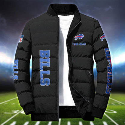 Buffalo Bills Puffer Jacket Personalized Your Name, Gift For Sport Fans ETHY-52763