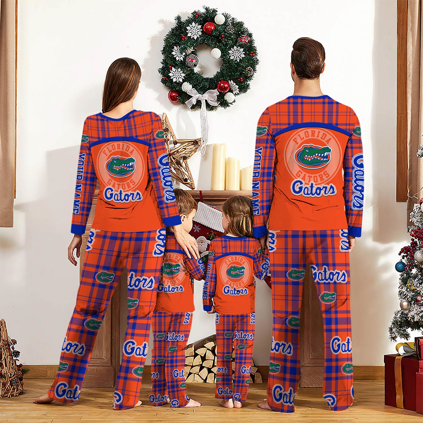 Florida Gators Pajamas Custom Your Name, Sport Team Pajamas, Gift For Football Lovers ETHY-053150