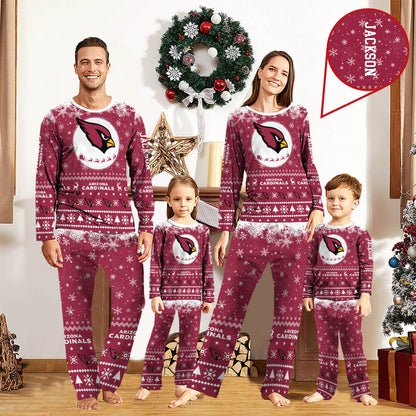 Arizona Cardinals NFL-Pajamas Personalized Your Name, Sport Pajamas For Fans ETHY-062762