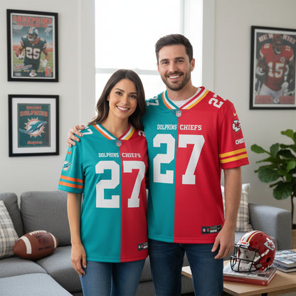 House Divided Vneck Football Jersey Custom Any Teams, Custom Name, Number And Team, House Divided Football Gift ETRG-08253279