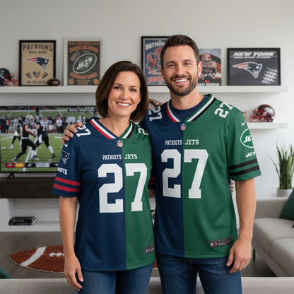 Buffalo Bills House Divided Vneck Football Jersey Custom Name, Number And Team, Sport Gifts ETRG-09263685