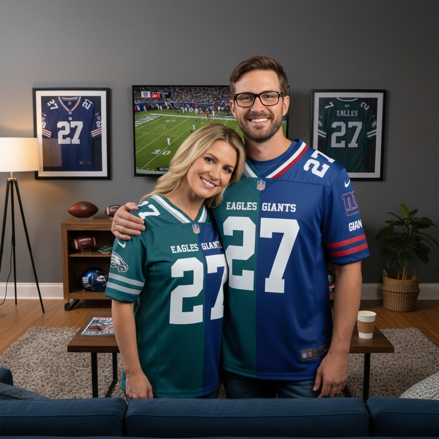Dallas Cowboys House Divided Vneck Football Jersey Custom Name, Number And Team, Sport Jerseys, Sport Gifts ETRG-09293712