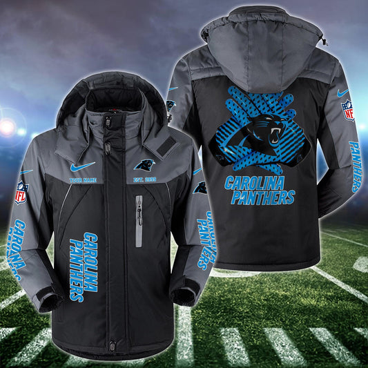 Carolina Panthers 2D Windbreaker Hooded Jacket Custom Name, Sport Jacket For Fan ETRG-10033833