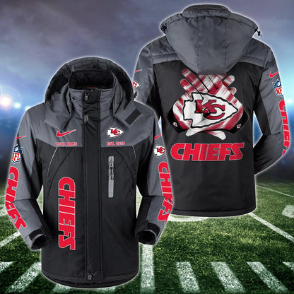 Kansas City Chiefs 2D Windbreaker Hooded Jacket Custom Name, Sport Jacket For Fan ETRG-10033833