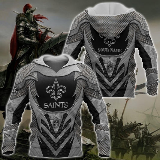 New Orleans Saints Hoodie, Tshirt, Sweater, Zipper And Sweatpants Custom Your Name, Sport Gift For Fans ETRG-53147
