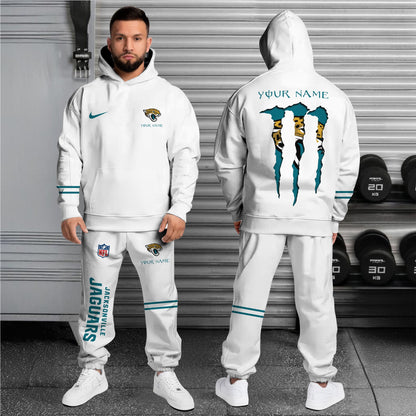 Jacksonville Jaguars Combo Custom Hoodie And Sweatpants, Gift For Sport Fans ETRG-62589