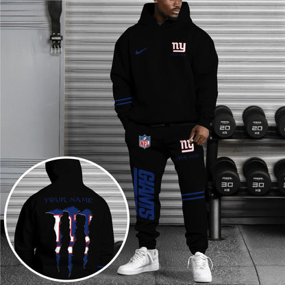 New York Giants Combo Custom Hoodie And Sweatpants, Gift For Sport Fans ETRG-62589
