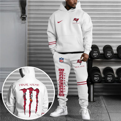 Tampa Bay Buccaneers Combo Custom Hoodie And Sweatpants, Gift For Sport Fans ETRG-62589