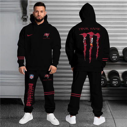 Tampa Bay Buccaneers Combo Custom Hoodie And Sweatpants, Gift For Sport Fans ETRG-62589