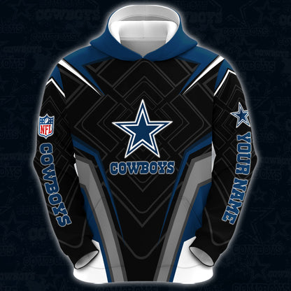 1 Best Selling Dallas Cowboys Combo Hoodie And Sweatpants Custom Your Name, Sport Hoodie Sweatpants Set, Sport Gifts For Fans ETRG-62591