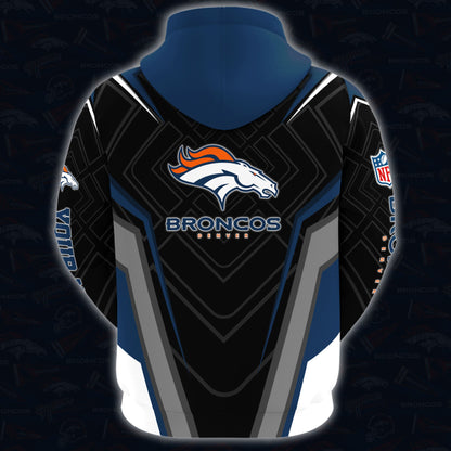 Denver Broncos Combo Hoodie And Sweatpants Custom Your Name, Sport Hoodie Sweatpants Set, Sport Gifts For Fans ETRG-62591