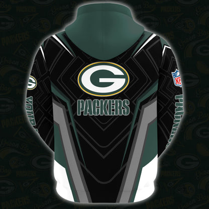 Green Bay Packers Combo Hoodie And Sweatpants Custom Your Name, Sport Hoodie Sweatpants Set, Sport Gifts For Fans ETRG-62591