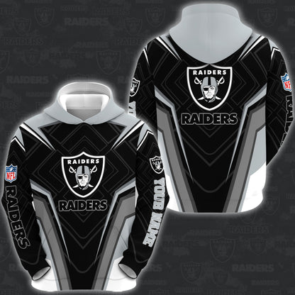 5 Best Selling Las Vegas Raiders Combo Hoodie And Sweatpants Custom Your Name, Sport Hoodie Sweatpants Set, Sport Gifts For Fans ETRG-62591