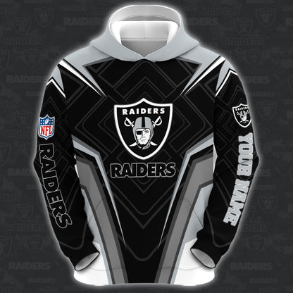 5 Best Selling Las Vegas Raiders Combo Hoodie And Sweatpants Custom Your Name, Sport Hoodie Sweatpants Set, Sport Gifts For Fans ETRG-62591