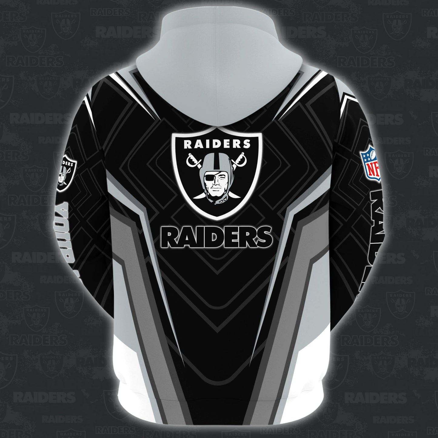 5 Best Selling Las Vegas Raiders Combo Hoodie And Sweatpants Custom Your Name, Sport Hoodie Sweatpants Set, Sport Gifts For Fans ETRG-62591