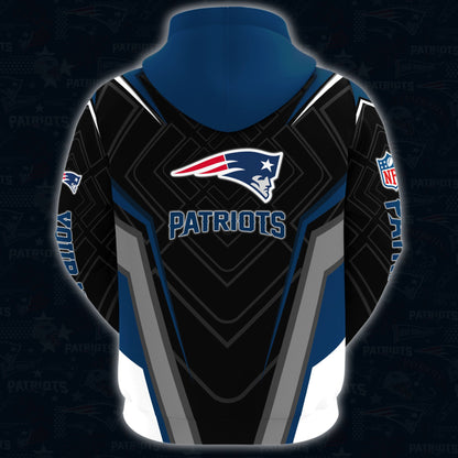 New England Patriots Combo Hoodie And Sweatpants Custom Your Name, Sport Hoodie Sweatpants Set, Sport Gifts For Fans ETRG-62591