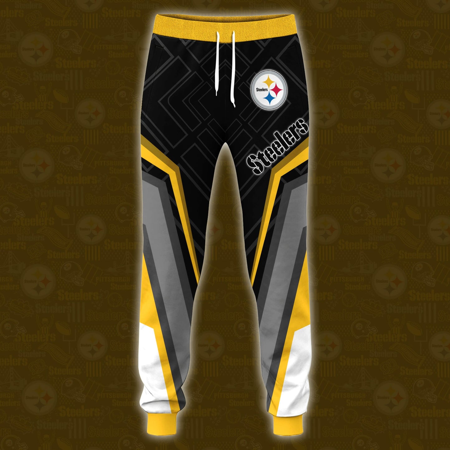 2 Best Selling Pittsburgh Steelers Combo Hoodie And Sweatpants Custom Your Name, Sport Hoodie Sweatpants Set, Sport Gifts For Fans ETRG-62591