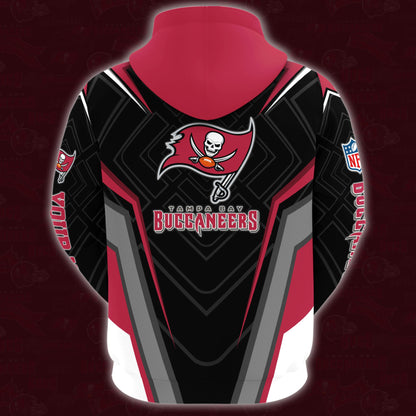 Tampa Bay Buccaneers Combo Hoodie And Sweatpants Custom Your Name, Sport Hoodie Sweatpants Set, Sport Gifts For Fans ETRG-62591