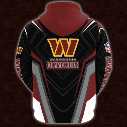 Washington Commanders Combo Hoodie And Sweatpants Custom Your Name, Sport Hoodie Sweatpants Set, Sport Gifts For Fans ETRG-62591