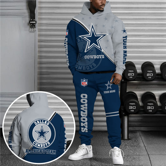1 Best Selling Dallas Cowboys Combo Hoodie And Sweatpants Custom Your Name, Sport Clothings, Sport Gifts ETRG-62940