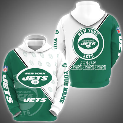 New York Jets Combo Hoodie And Sweatpants Custom Your Name, Sport Clothings, Sport Gifts ETRG-62940