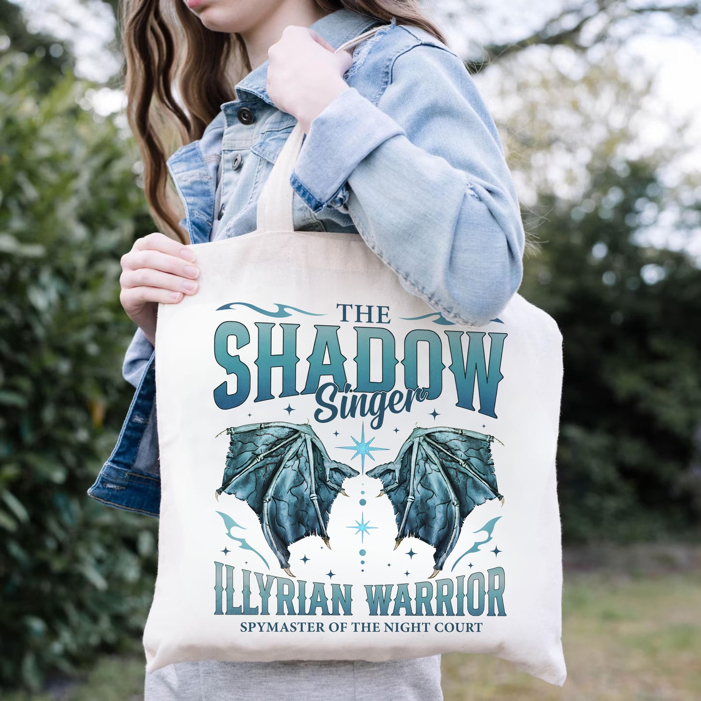 Shadow Singer Tote – Illyrian Warrior ACOTAR Bag