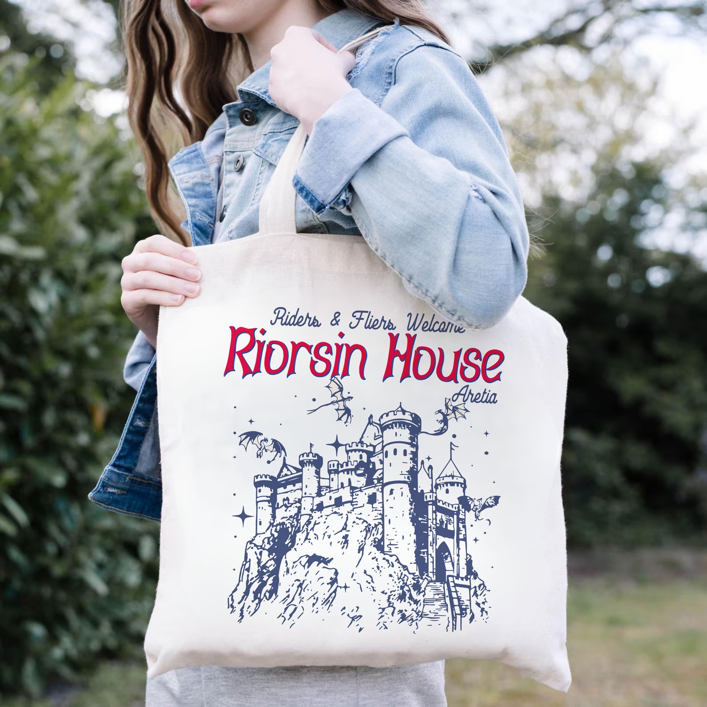 Riorsin House Tote – Riders & Fliers Welcome