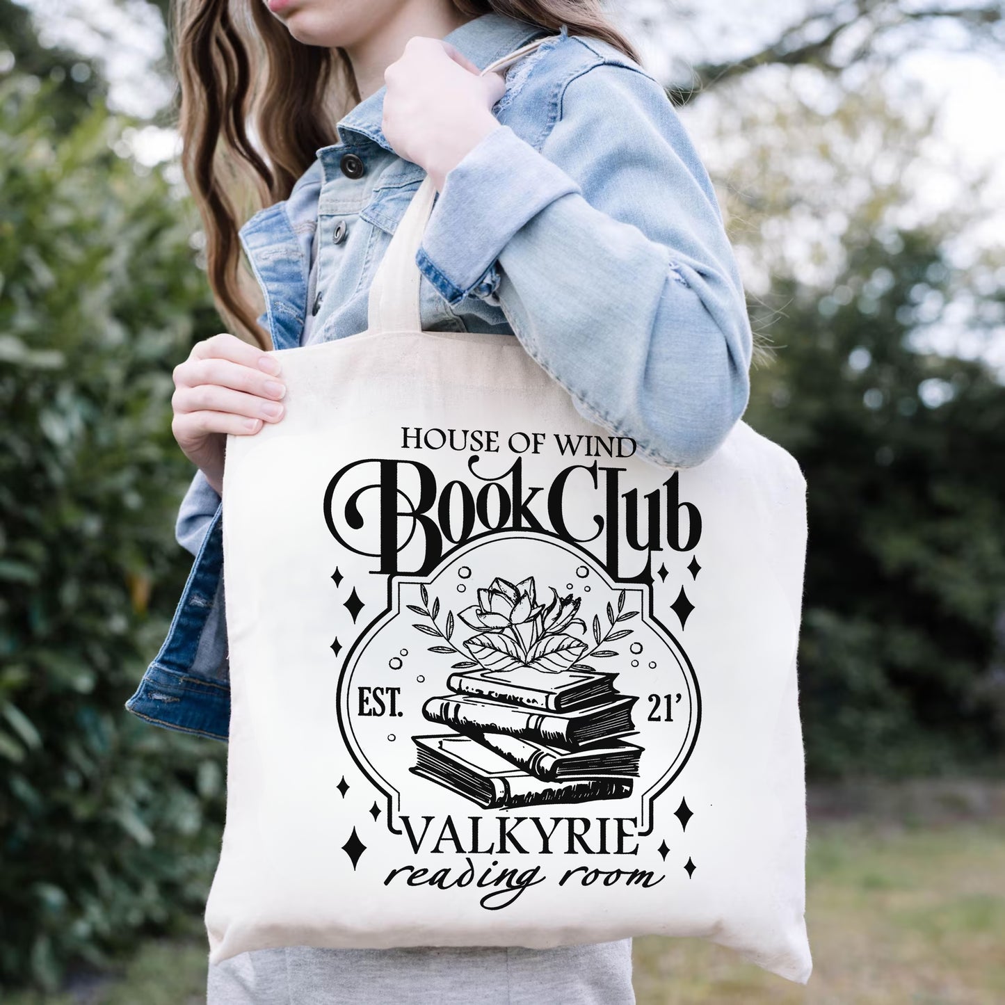 House of Wind Book Club Tote – Valkyrie Reading Room Bag