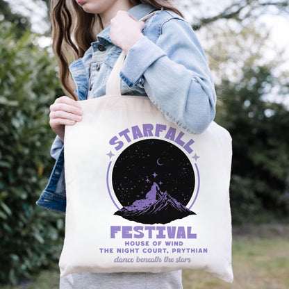 Starfall Festival Tote – Night Court Bookish Bag