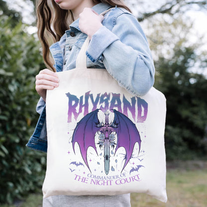 Rhysand Tote Bag – Night Court Commander