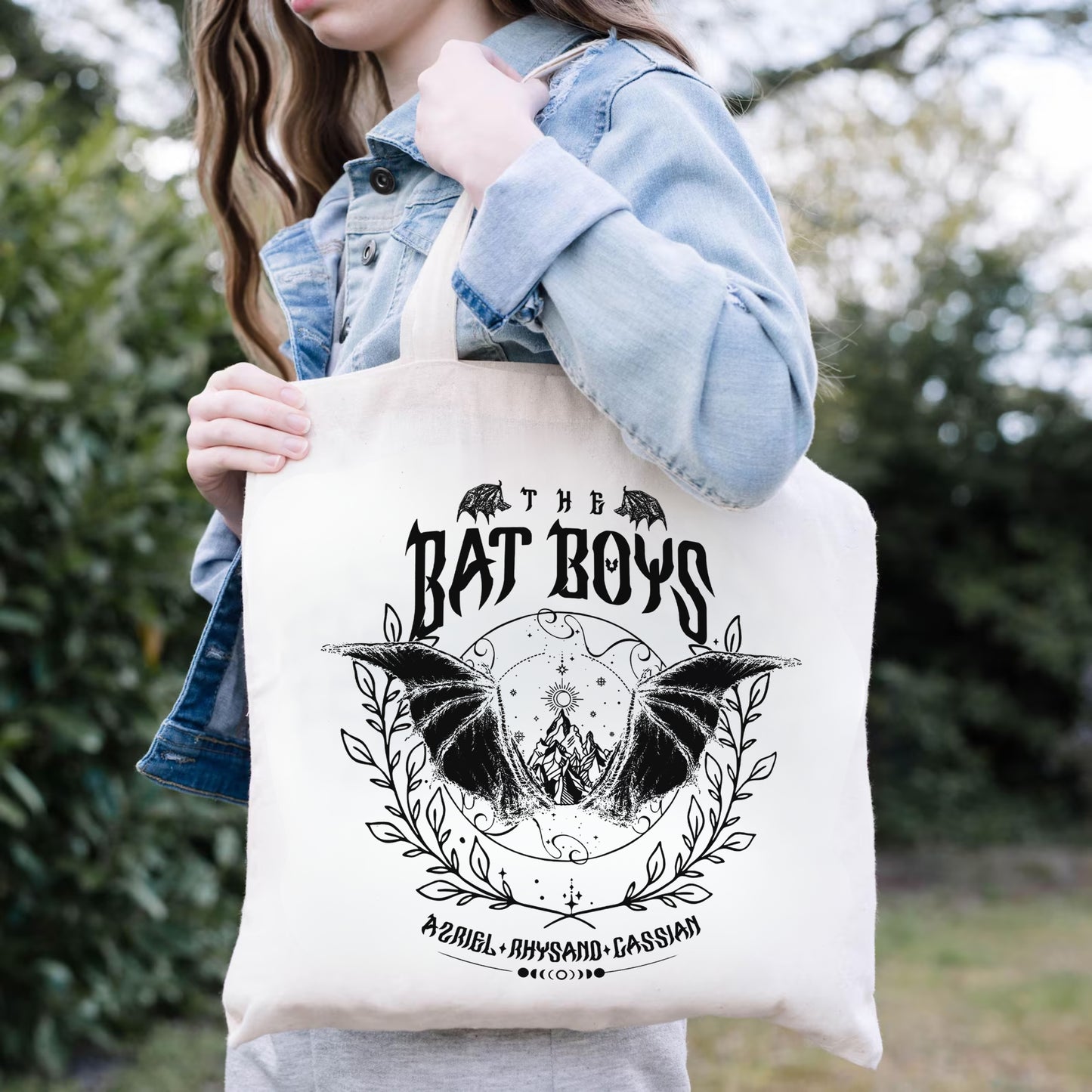 The Bat Boys Tote Bag – ACOTAR Inspired Design
