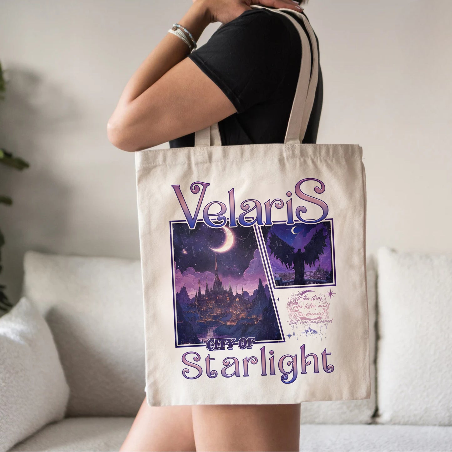 Velaris Tote – City of Starlight ACOTAR Bag