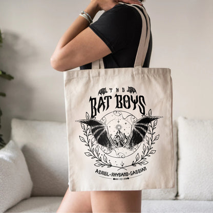 The Bat Boys Tote Bag – ACOTAR Inspired Design